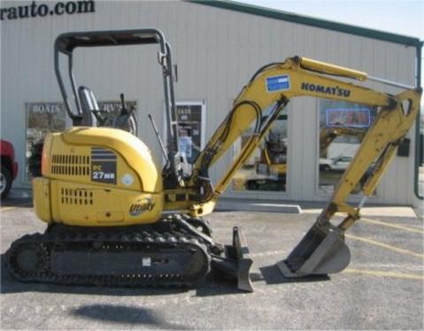 Service Manual - Komatsu PC27MRX-1(JPN) Crawler Excavator SN 11574-UP