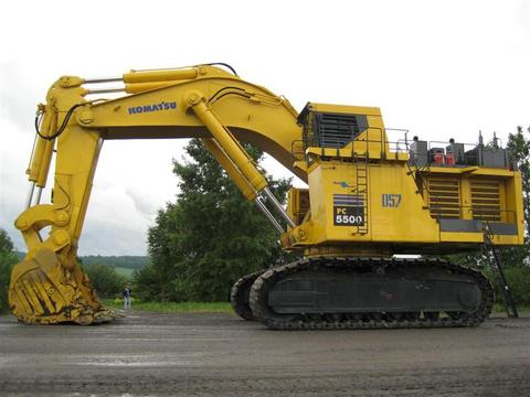 Service Manual - Komatsu PC5500-6 Hydraulic Mining Shovel SN 15039