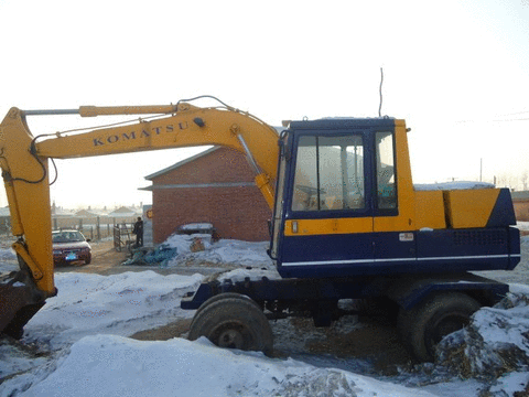 Service Manual - Komatsu PW100-3 Wheeled Excavator SN 1890-UP