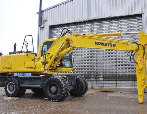 Service Manual - Komatsu PW150-1 Hydraulic Excavator SN 1001 and up