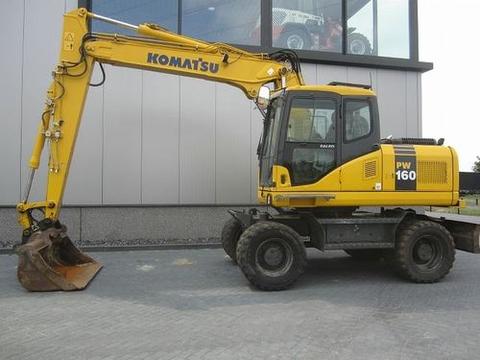 Service Manual - Komatsu PW160-7H Hydraulic Excavator SN H50051 and up