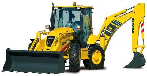 Service Manual - Komatsu WB93S-5EO Backhoe Loader - F20003