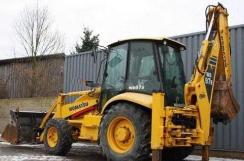 Service Manual - Komatsu WB97R-2 Backhoe Loader SN 97F20001 and up