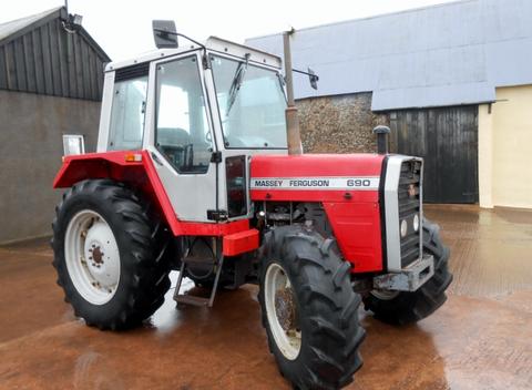 Service Manual - Massey Ferguson MF 690 698 Tractor Download