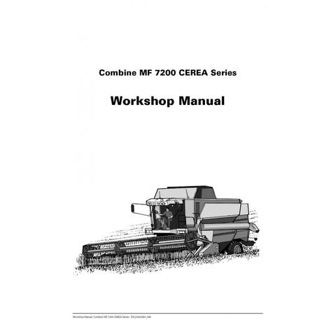 Service Manual - Massey Ferguson MF 7200 Series Combine Harvester Download