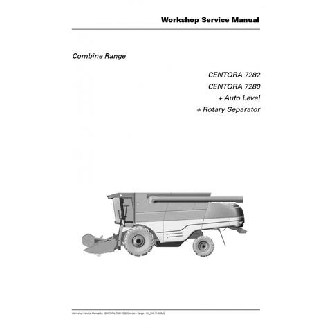 Service Manual - Massey Ferguson MF 7282, 7280 CENTORA Combine Harvester Download