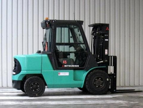 Service Manual - Mitsubishi FD40K, FD45K, FD45KL, FD50K Diesel Forklift Truck Download