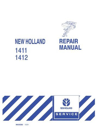 Service Manual - New Holland 1411 1412 Mower Conditioners 86630282
