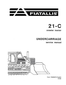 Service Manual - New Holland 21-C Crawler Tractor Undercarriage 70698975