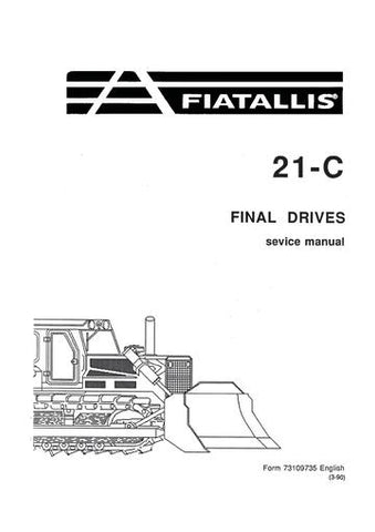 Service Manual - New Holland 21-C Final Drives 73109735