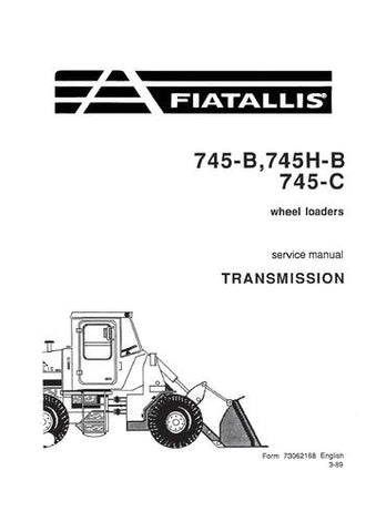 Service Manual - New Holland 745-B 745H-B 745-C Wheel Loader Transmission 73062168