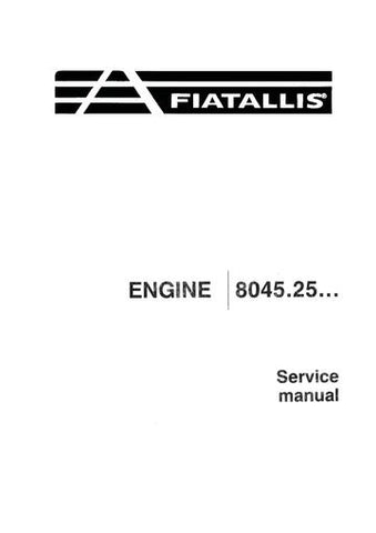 Service Manual - New Holland 8045.25 Engine 73154336