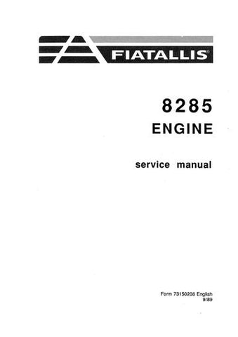 Service Manual - New Holland 8285 Engine 73150208