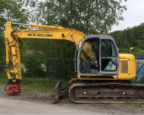 Service Manual - New Holland E115SR E135SR Crawler Excavator Download