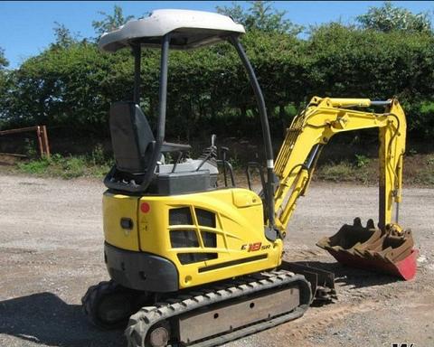 Service Manual - New Holland E18B Mini Crawler Excavator Download