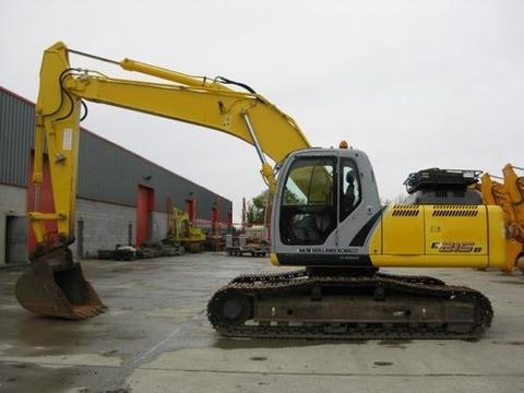 Service Manual - New Holland E215B Crawler Excavator Download