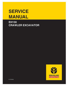 Service Manual - New Holland EH130 Compact Excavator 6-75760
