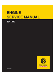 Service Manual - New Holland F4CE0354A - 334T/M2 NEG Engine 87458412NA