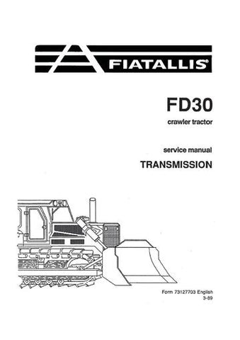 Service Manual - New Holland FD30 Crawler Tractor Transmission 73127703