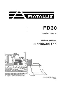 Service Manual - New Holland FD30 Crawler Tractor Undercarriage 73127702