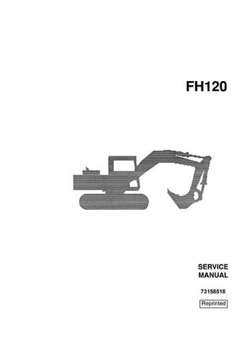 Service Manual - New Holland FH120 Hydraulic Excavator 73158518R0