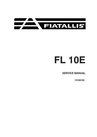 Service Manual - New Holland FL10E Crawler Loader 73156192