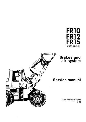 Service Manual - New Holland FR10, FR12, FR15 Wheel Loader Brakes and Air System 73148730