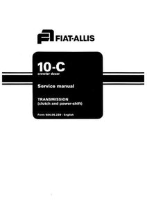 Service Manual - New Holland Fiat-Allis 10C Crawler Dozer 60406239