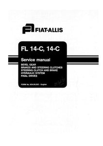 Service Manual - New Holland Fiat-Allis 14-C 60406292