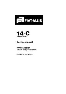 Service Manual - New Holland Fiat-Allis 14-C Crawler Dozer 60406247