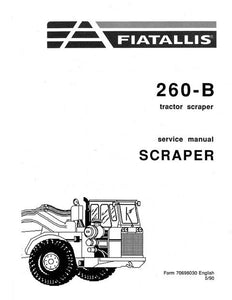Service Manual - New Holland Fiat-Allis 260-B Tractor Scraper 70698030