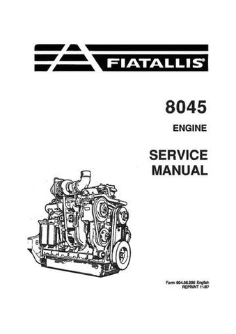 Service Manual - New Holland Fiat-Allis 8045 Engine 60406295