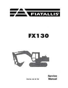Service Manual - New Holland Fiat Allis FX310 Crawler Excavator 60406765