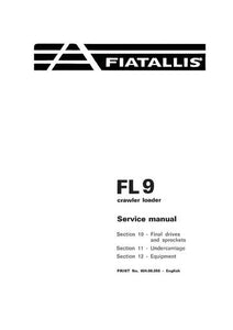 Service Manual - New Holland Fiatallis FL9 Crawler Loader 60406055