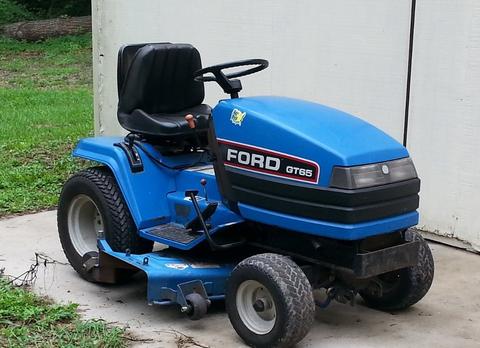 Service Manual - New Holland Ford GT65 GT75 GT85 and GT95 Lawn and Garden Tractor 40006540R0