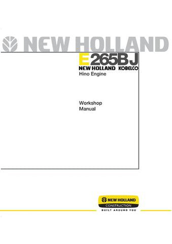 Service Manual - New Holland Kobelco E265BJ Hydraulic Excavator 84176535