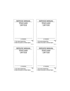 Service Manual - New Holland LW110.B Wheel Loader 6-72402NAR0