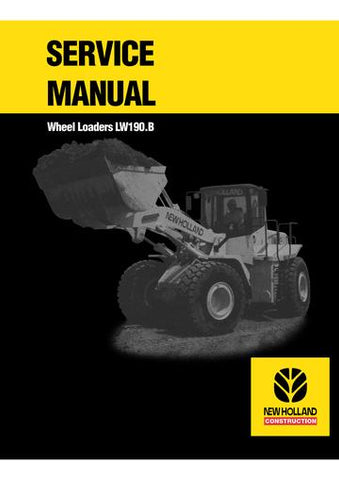 Service Manual - New Holland LW190.B Wheel Loader 6036705100