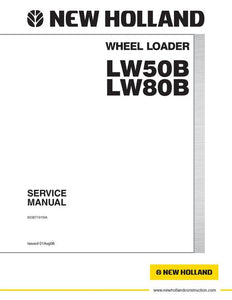 Service Manual - New Holland LW50B LW80B Wheel Loader 60367191
