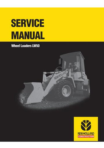 Service Manual - New Holland LW50 Wheel Loader 73179329