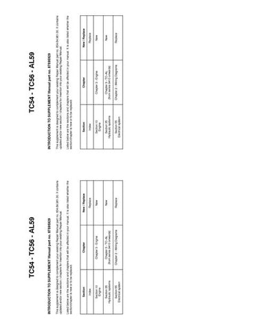 Service Manual - New Holland TC54 TC56 AL59 COMBINES 87595929