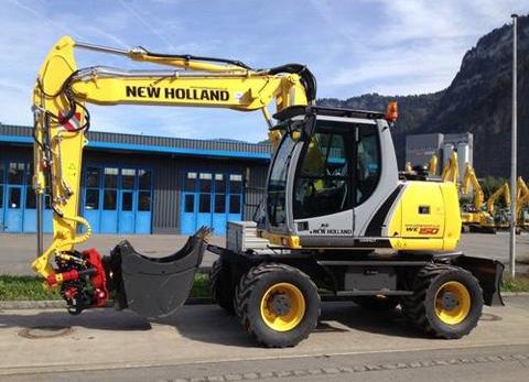 Service Manual - New Holland WE150, WE170, WE170C Wheeled Excavator Download