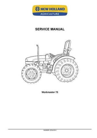 Service Manual - New Holland WORKMASTER 65 WORKMASTER 75 Tractor 84269855