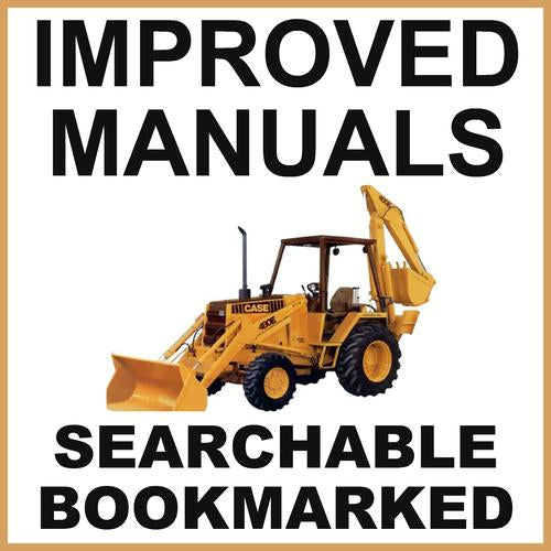Service Manual & Operators Owner Instruction Manual & Parts Catalog Manual- Case IH 480E LL Loader Landscaper DOWNLOAD