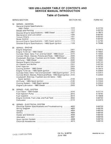 PDF Case IH 1835 Uni-Loader Service Repair Manual