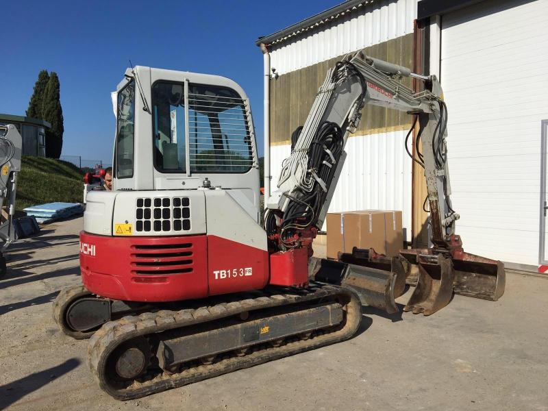 Download Takeuchi TB153FR Compact Excavator Service Manual CJ2E000 TNE