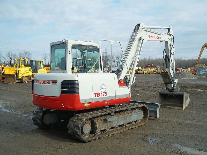 Download Takeuchi TB175 Compact Excavator Service Manual CL3E003