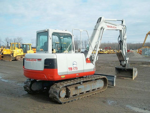 Download Takeuchi TB175 Compact Excavator Service Manual CL3E003