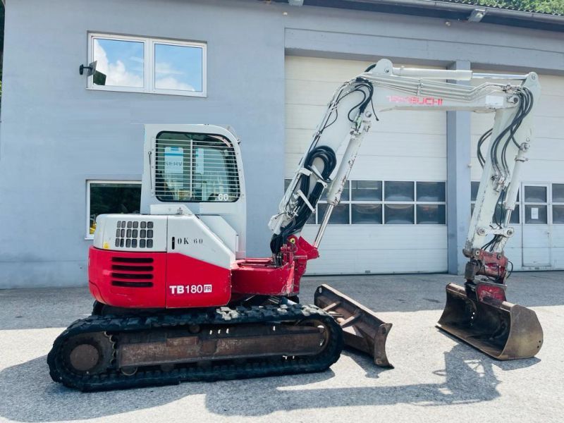 Download Takeuchi TB180FR Compact Excavator Service Manual CL8E001 INTERIM TIER 4 17840001-UP