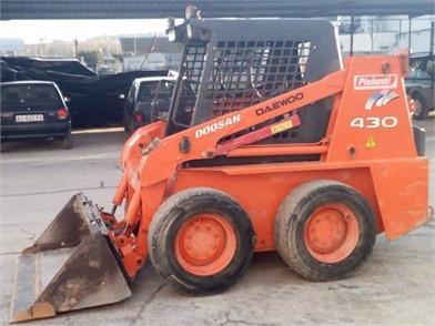 Daewoo Doosan 430 Series, 440 Plus, 450 Series, 460 Series Skid Steer Loader Shop Service Repair Manual